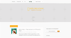 Desktop Screenshot of fonsappcreation.com